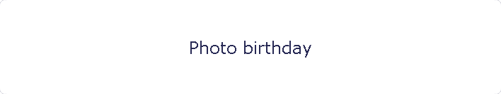 Photo birthday